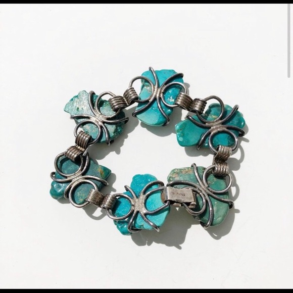 Turquoise bracelet - Picture 2 of 5